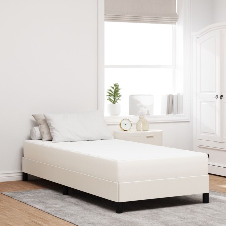 Colchón de muelles ensacados Crema Medio 90x200x20 cm Tela de , Colchones - Ref: Foro24-42008268, Precio: 164,62 €, Descuento: %