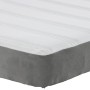 Colchón de muelles ensacados Gris Claro 100x200x20 cm Tela von , Matratzen - Ref: Foro24-42008271, Preis: 142,49 €, Rabatt: %