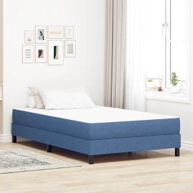 Colchón de muelles ensacados Azul Medio 120x190x20 cm Tela de , Colchones - Ref: Foro24-42008279, Precio: 178,25 €