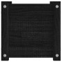 Solid black pine wood planter 31x31x31 cm by vidaXL, Pots and planters - Ref: Foro24-810530, Price: 21,11 €, Discount: %