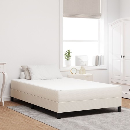 Colchón de muelles ensacados Crema Medio 120x200x20 cm Tela by , Mattresses - Ref: Foro24-42008283, Price: 194,13 €, Discount: %