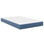 Colchón de muelles ensacados Azul Medio 120x200x20 cm Tela von , Matratzen - Ref: Foro24-42008284, Preis: 208,07 €, Rabatt: %