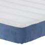 Colchón de muelles ensacados Azul Medio 120x200x20 cm Tela von , Matratzen - Ref: Foro24-42008284, Preis: 208,07 €, Rabatt: %