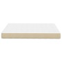 Colchón de muelles ensacados Verde claro Gris Medio 140x190x20 cm Tela de , Colchones - Ref: Foro24-42008290, Precio: 188,36 €