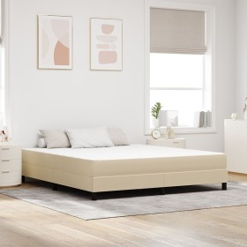 Colchón de muelles ensacados Verde Claro y Gris Medio 180x200x20 cm Tela by , Mattresses - Ref: Foro24-42008305, Price: 234,1...