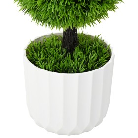 Planta Artificial Topiario de Pino con Maceta 24x90 cm Verde von , Künstliche Flora - Ref: Foro24-42008331, Preis: 80,71 €, R...