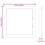 Paneles de Acceso 2 pcs Blanco col.grey, anthra+ techo anthra, ndark tubo de plata como muestra y enlace Plástico ABS | Foro24.es | Tu tienda online para hogar, jardín y más Foro24.es