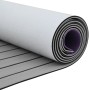 Suelo para barcos autoadhesivo gris claro y negro 240x60 cm EVA Foam | Foro24.es | Tu tienda online para hogar, jardín y más Foro24.es
