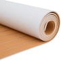Suelo para Barcos Autoadhesivo Marrón y Blanco 240x60 cm Espuma EVA | Foro24.es | Tu tienda online para hogar, jardín y más Foro24.es
