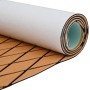 Suelo para barcos autoadhesivo marrón y negro 190x70 cm espuma EVA | Foro24.es | Tu tienda online para hogar, jardín y más Foro24.es