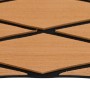 Suelo para barcos autoadhesivo marrón y negro 190x70 cm espuma EVA | Foro24.es | Tu tienda online para hogar, jardín y más Foro24.es