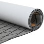Piso de barco autoadhesivo gris claro y negro 190x70 cm espuma EVA | Foro24.es | Tu tienda online para hogar, jardín y más Foro24.es