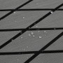 Piso de barco autoadhesivo gris claro y negro 190x70 cm espuma EVA | Foro24.es | Tu tienda online para hogar, jardín y más Foro24.es