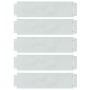 Bordes de Jardín 5 pcs 25x100 cm Acero Galvanizado Flexible von , Garteneinfassung und Einfassung - Ref: Foro24-42008614, Pre...