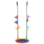 Columpio en forma de nido con banderas multicolor Ø 60 cm 100 kg Tela Oxford von , Schaukeln und Wippen - Ref: Foro24-4200905...