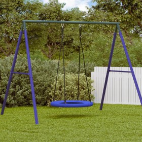 Columpio Nido Azul Ø 100 cm 100 kg Tela Oxford von , Schaukeln und Wippen - Ref: Foro24-42009054, Preis: 50,93 €, Rabatt: %