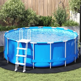 Cubierta de piscina redonda Negra PVC Ø 244 cm von , Poolabdeckungen - Ref: Foro24-42009103, Preis: 19,76 €, Rabatt: %