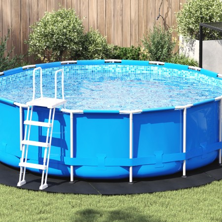 Cubierta de piscina redonda Negra Plástico Ø 366 cm | Foro24.es | Tu tienda online para hogar, jardín y más Foro24.es