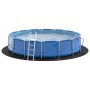 Cubierta de Piscina Redonda Negra Polietileno Ø 550 cm Duradera | Foro24.es | Tu tienda online para hogar, jardín y más Foro24.es