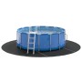 Cubierta de piscina redonda Negra Plástico Ø 306 cm Duradera von , Poolabdeckungen - Ref: Foro24-42009113, Preis: 39,10 €, Ra...