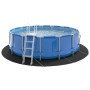 Cubierta de piscina redonda Negra Polietileno Ø 428 cm | Foro24.es | Tu tienda online para hogar, jardín y más Foro24.es