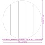 Cubierta Redonda para Piscina Negra Polietileno Ø 550 cm | Foro24.es | Tu tienda online para hogar, jardín y más Foro24.es