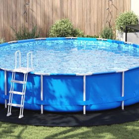 Cubierta de piscina redonda Negra Plástico Ø 610