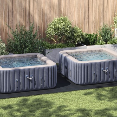 Cubierta Rectangular para Piscina Negro Polietileno 500 x 250 cm | Foro24.es | Tu tienda online para hogar, jardín y más Foro24.es
