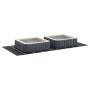 Cubierta Rectangular para Piscina Negra Plástico 999 x 500 cm | Foro24.es | Tu tienda online para hogar, jardín y más Foro24.es