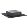 Cubierta de piscina cuadrada Negra Plástico 396 x 396 cm Duradera | Foro24.es | Tu tienda online para hogar, jardín y más Foro24.es