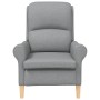 Sillón Moderno Gris claro Tela de poliéster, Madera Mediano von , Sessel - Ref: Foro24-42009840, Preis: 150,68 €, Rabatt: %