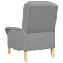 Sillón Moderno Gris claro Tela de poliéster, Madera Mediano von , Sessel - Ref: Foro24-42009840, Preis: 150,68 €, Rabatt: %