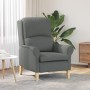 Sillón Moderno Gris Oscuro Tela, Madera Mediano Resistente von , Sessel - Ref: Foro24-42009841, Preis: 150,68 €, Rabatt: %