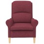 Sillón Moderno Rojo Vino Tejido de Poliéster con Marco de Madera von , Sessel - Ref: Foro24-42009843, Preis: 163,45 €, Rabatt: %