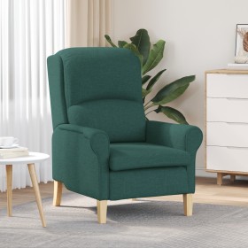 Sillón Moderno Verde Oscuro Tela, Madera Estándar Ergonómico von , Sessel - Ref: Foro24-42009844, Preis: 163,45 €, Rabatt: %