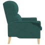Sillón Moderno Verde Oscuro Tela, Madera Estándar Ergonómico von , Sessel - Ref: Foro24-42009844, Preis: 163,45 €, Rabatt: %