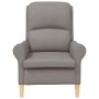 Sillón Moderno Taupe Tela de poliéster con patas de madera Medio by , Armchairs - Ref: Foro24-42009845, Price: 163,45 €, Disc...