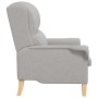 Sillón Moderno Gris Nube Tela de Poliéster Mediano von , Sessel - Ref: Foro24-42009849, Preis: 164,67 €, Rabatt: %