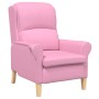 Sillón Moderno Rosa Tejido de poliéster, Madera Mediano von , Sessel - Ref: Foro24-42009850, Preis: 164,67 €, Rabatt: %