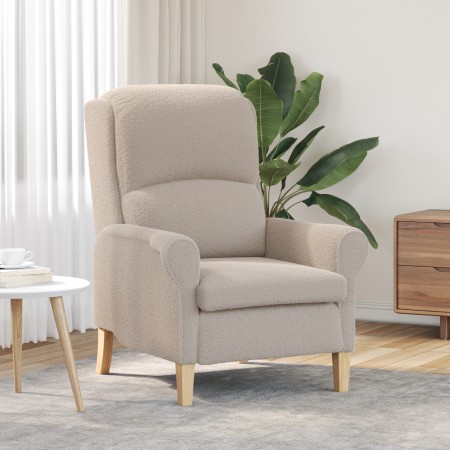 Sillón Ergonómico Gris claro Poliéster, Madera Estándar von , Sessel - Ref: Foro24-42009851, Preis: 174,09 €, Rabatt: %
