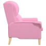 Sillón Moderno Rosa Tejido de poliéster, Madera Mediano von , Sessel - Ref: Foro24-42009850, Preis: 164,67 €, Rabatt: %