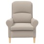 Sillón Ergonómico Gris claro Poliéster, Madera Estándar von , Sessel - Ref: Foro24-42009851, Preis: 174,09 €, Rabatt: %