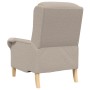 Sillón Ergonómico Gris claro Poliéster, Madera Estándar von , Sessel - Ref: Foro24-42009851, Preis: 174,09 €, Rabatt: %