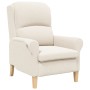 Sillón Ergonómico Crema Tela, Madera Estándar Ergonómico von , Sessel - Ref: Foro24-42009852, Preis: 174,09 €, Rabatt: %