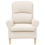 Sillón Ergonómico Crema Tela, Madera Estándar Ergonómico von , Sessel - Ref: Foro24-42009852, Preis: 174,09 €, Rabatt: %