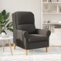 Sillón Ergonómico Gris Oscuro Tapicería de Tela con Patas de Madera von , Sessel - Ref: Foro24-42009854, Preis: 174,09 €, Rab...