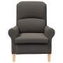 Sillón Ergonómico Gris Oscuro Tapicería de Tela con Patas de Madera von , Sessel - Ref: Foro24-42009854, Preis: 174,09 €, Rab...