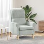 Sillón Gris Claro Gris claro Cubierta de tela con patas de madera von , Sessel - Ref: Foro24-42009857, Preis: 165,69 €, Rabat...