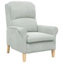 Sillón Gris Claro Gris claro Cubierta de tela con patas de madera von , Sessel - Ref: Foro24-42009857, Preis: 165,69 €, Rabat...