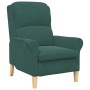 Sillón Verde Oscuro Verde Oscuro Tela con patas de madera Mediano von , Sessel - Ref: Foro24-42009859, Preis: 165,69 €, Rabat...